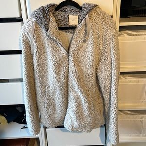 Cozy very soft zip up hoody